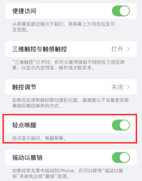 河南苹果授权维修站分享iPhone轻点无法唤醒怎么办 